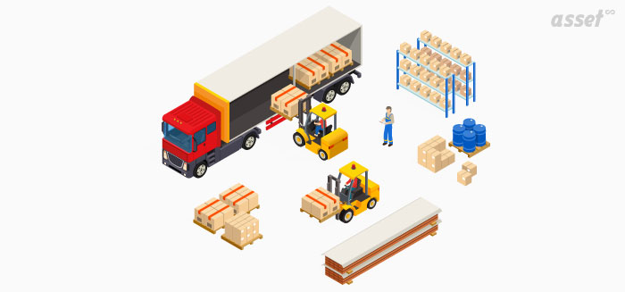 Trucks and fleet vehicles tracked with RFID